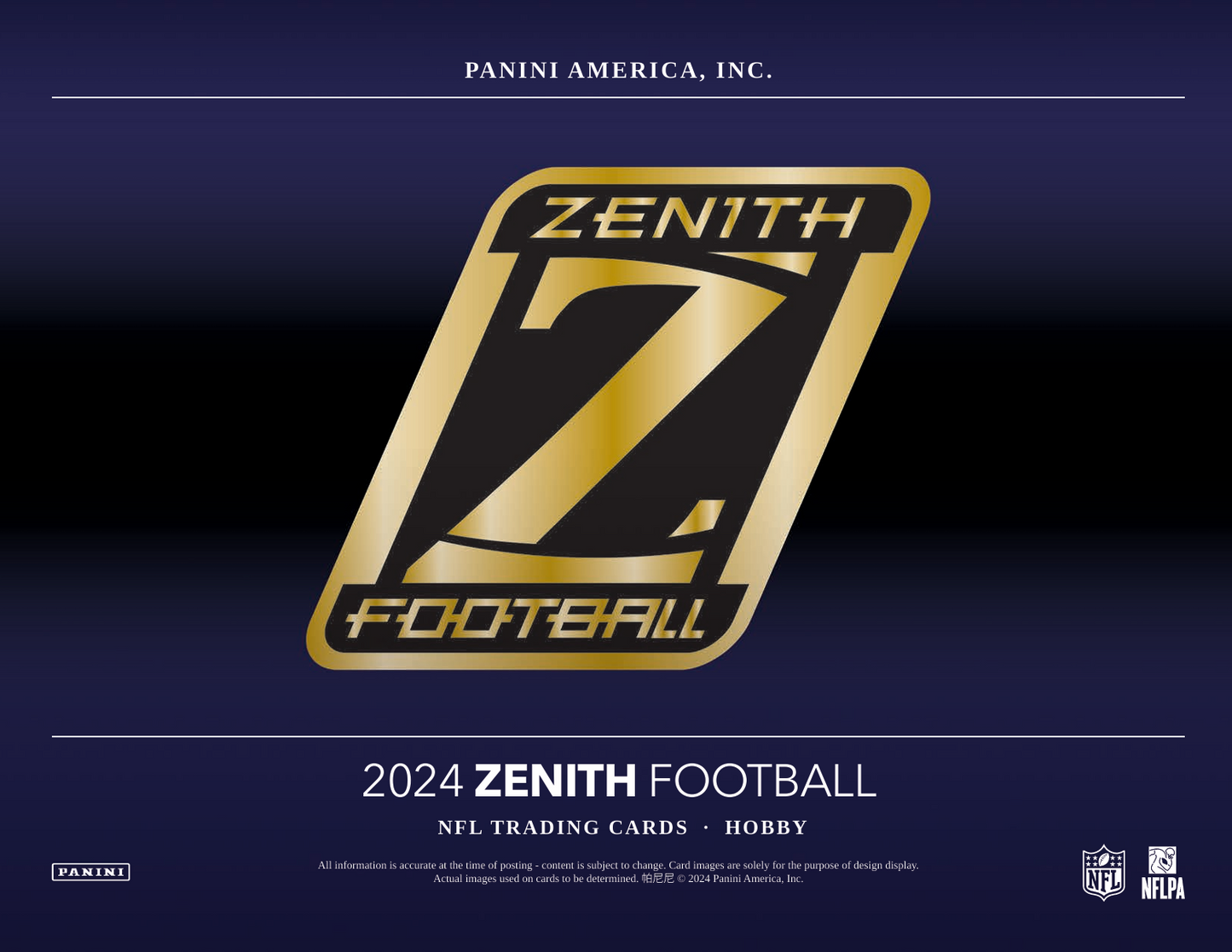 Panini Zenith Football