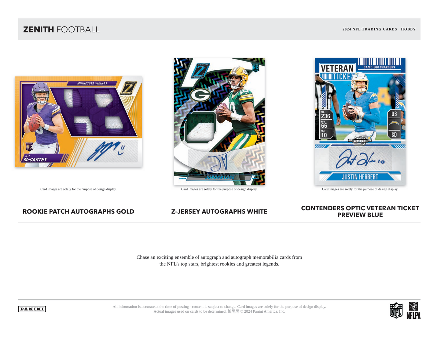 Panini Zenith Football