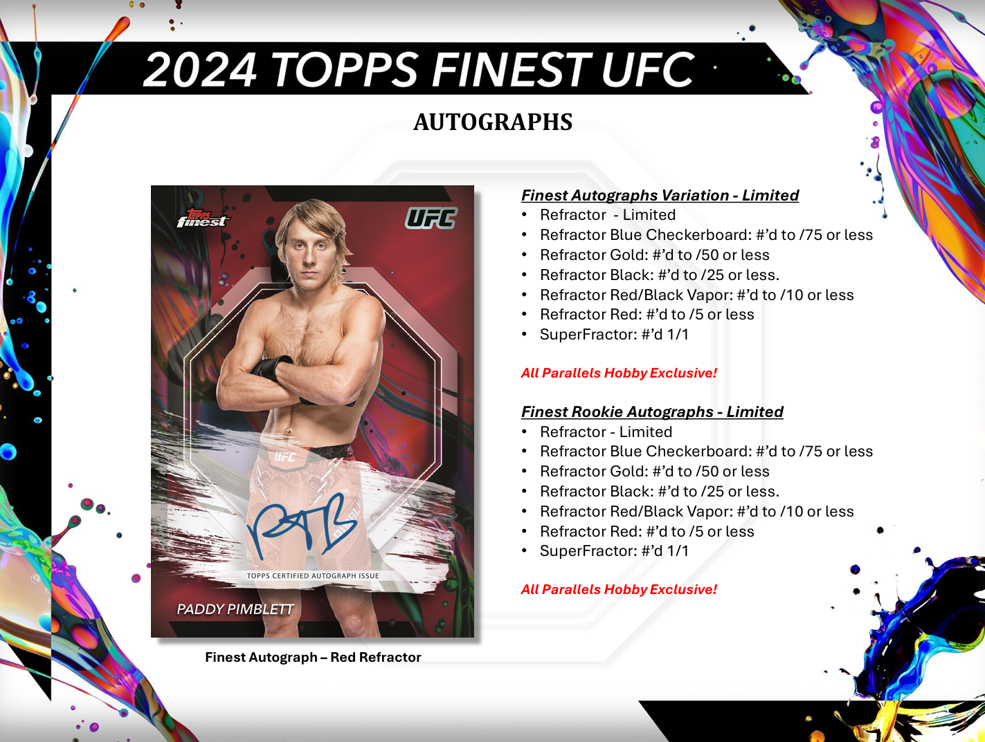 Topps Finest UFC
