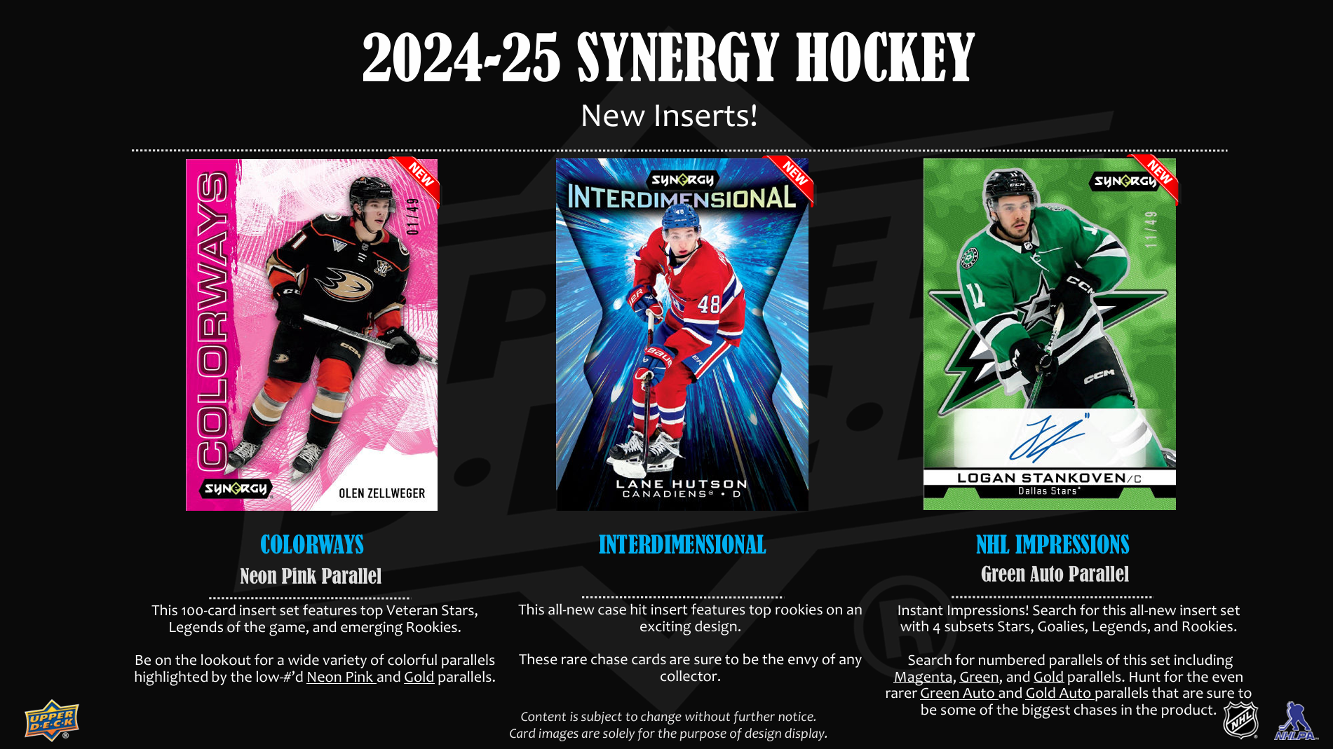 2024-25 Upper Deck Synergy Hockey Hobby Box