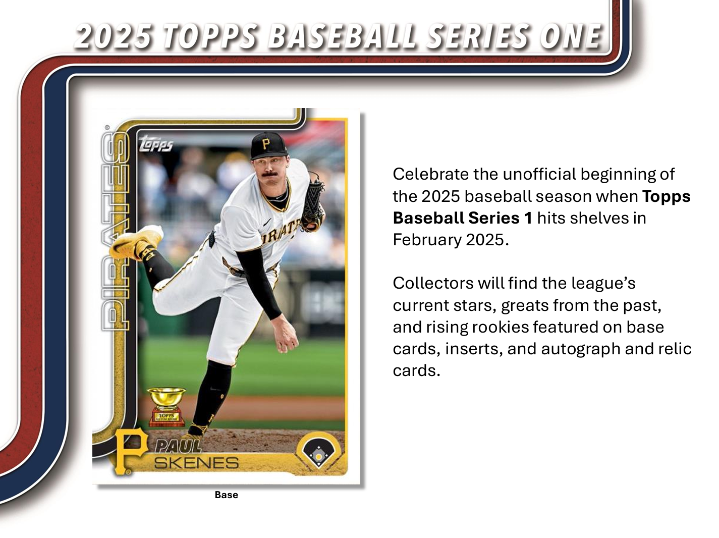 2025 Topps Series 1 Baseball Retail Pack