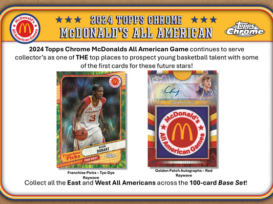 2024 Topps Chrome McDonald's All American Basketball