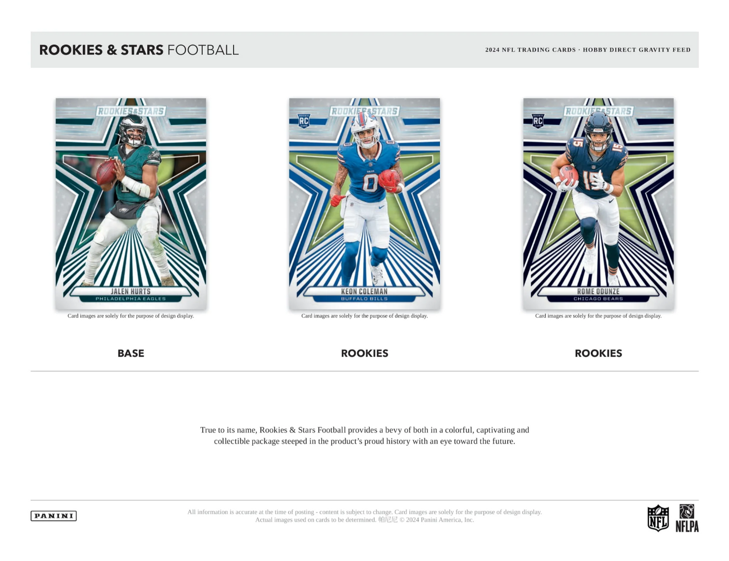 2024 Panini Rookies & Stars Football
