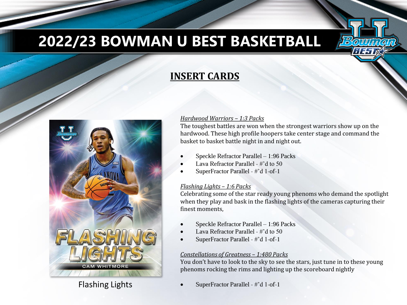 2022-23 Bowman U Best Basketball Hobby Box