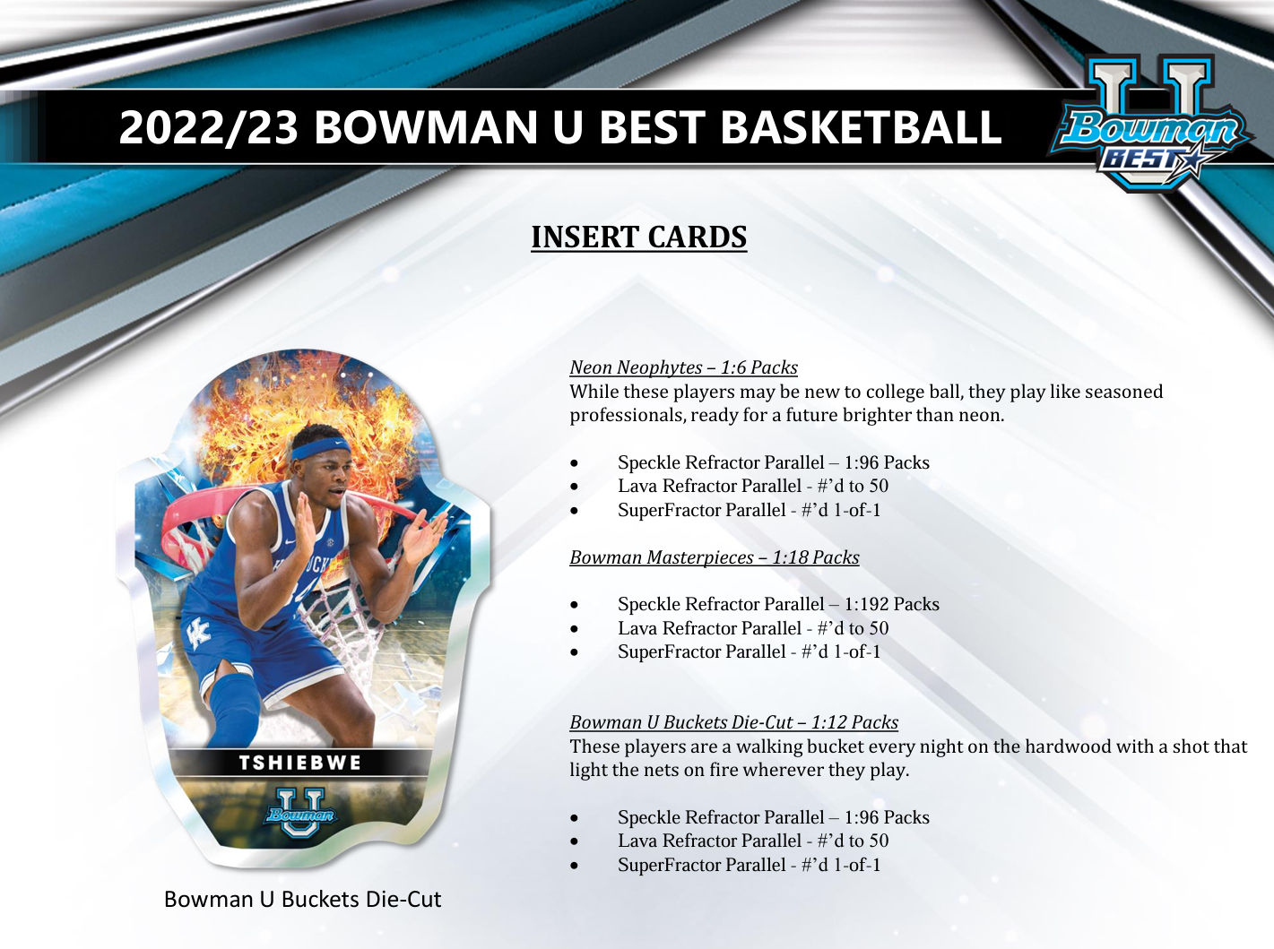 2022-23 Bowman U Best Basketball Hobby Box