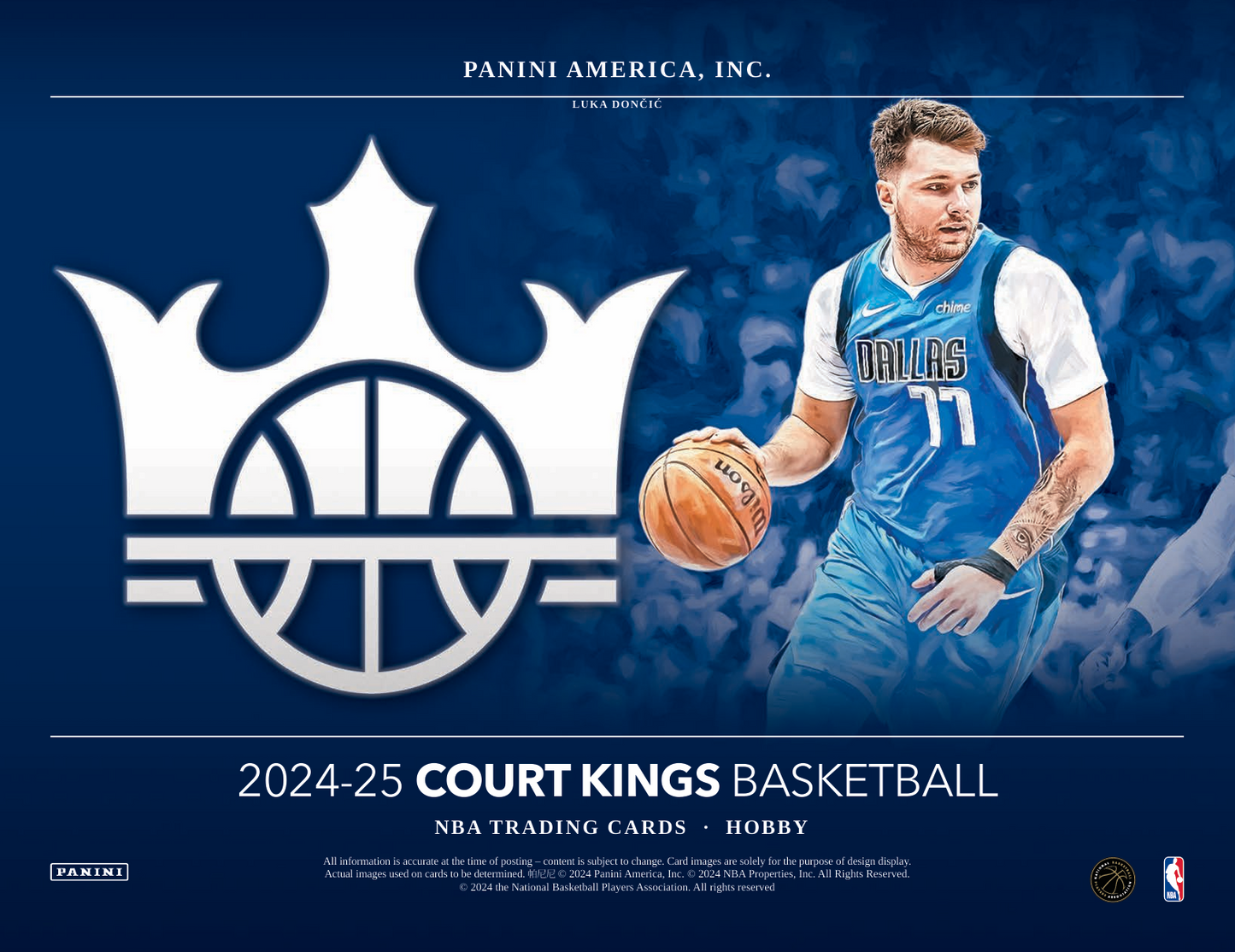 2024-25 Panini Court Kings Basketball Hobby Box