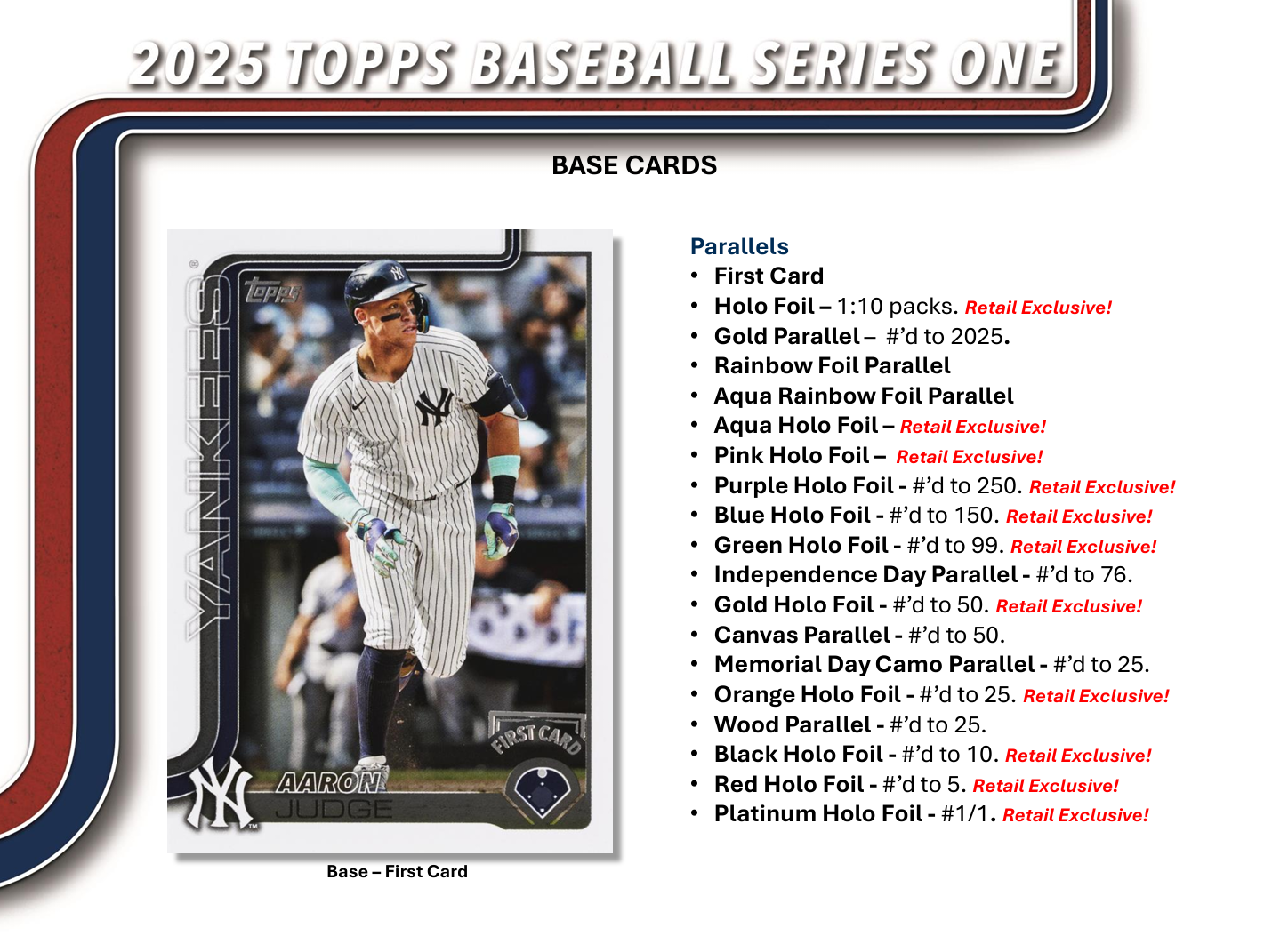 2025 Topps Series 1 Baseball Mega Box