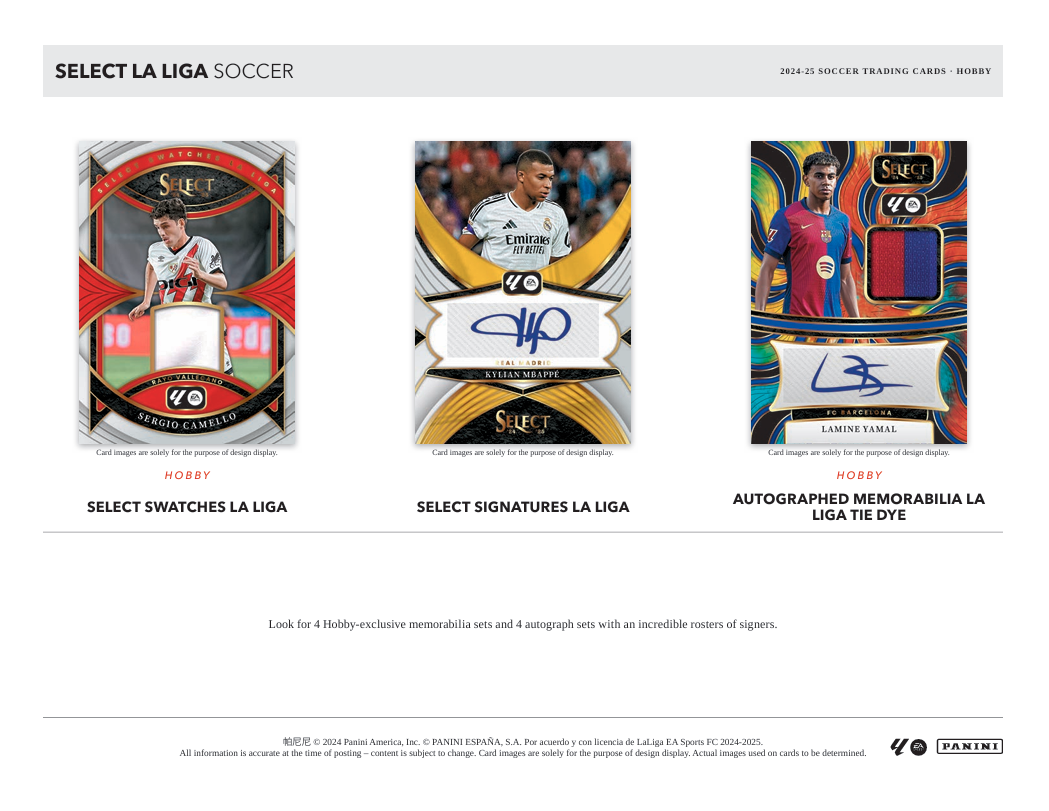 2024-25 Panini Select La Liga Soccer Hobby Box