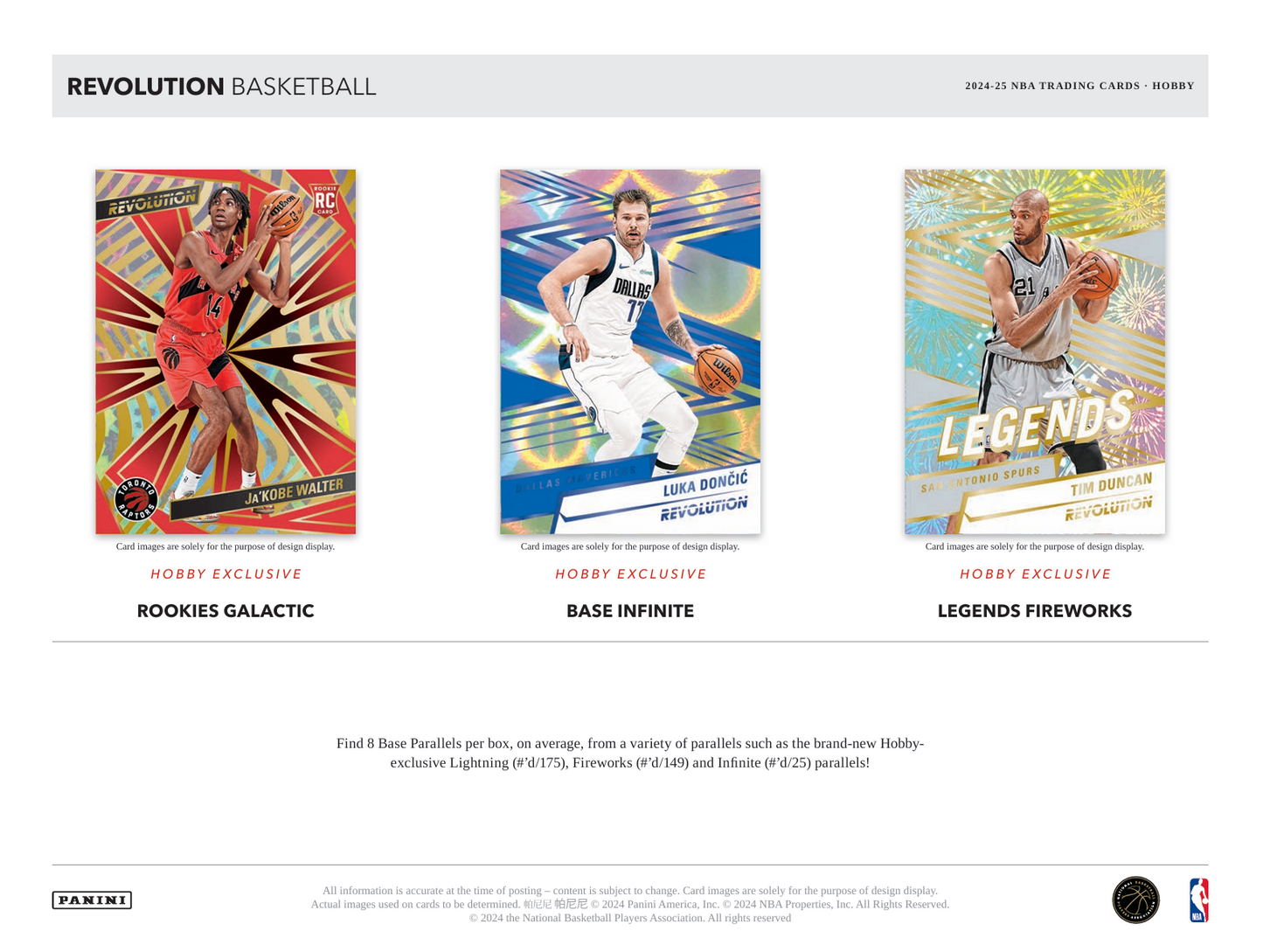 2024-25 Panini Revolution Basketball Hobby Box
