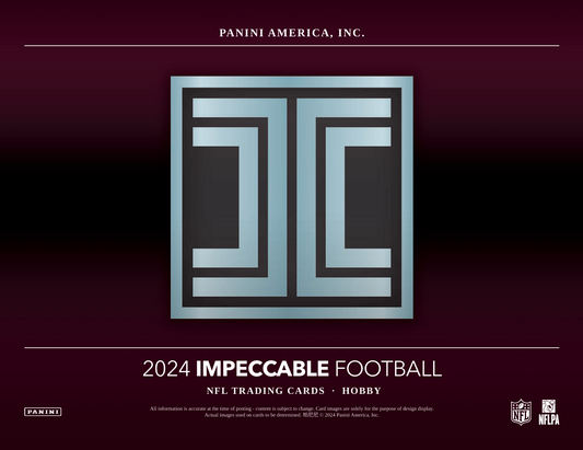 2024 Panini Impeccable Football Hobby Box