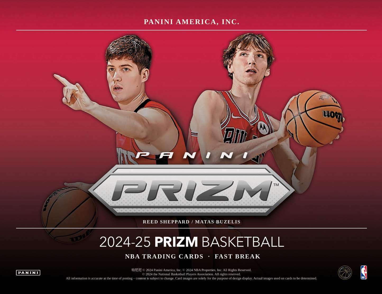 2024-25 Panini Prizm Basketball Fast Break Box