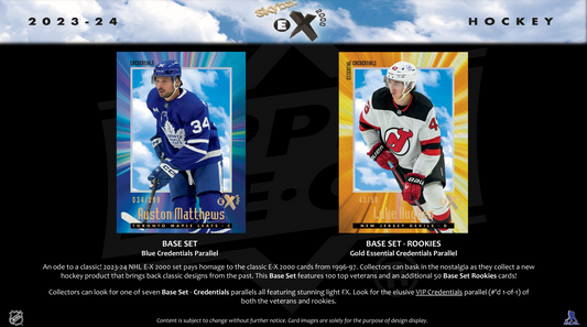 2023-24 Upper Deck Skybox E-X 2000 Hockey Hobby Box