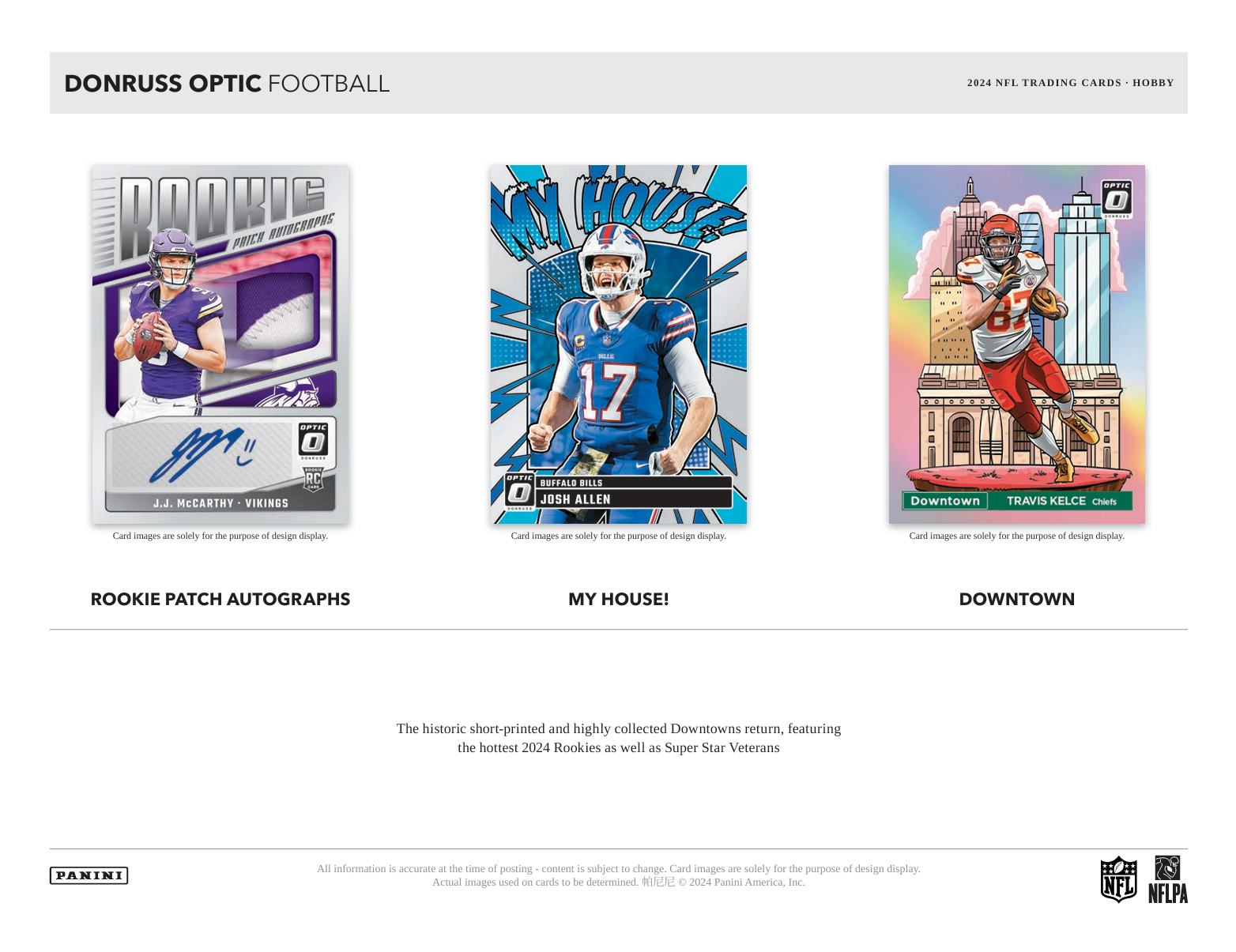 2024 Panini Donruss Optic Football Hobby Box