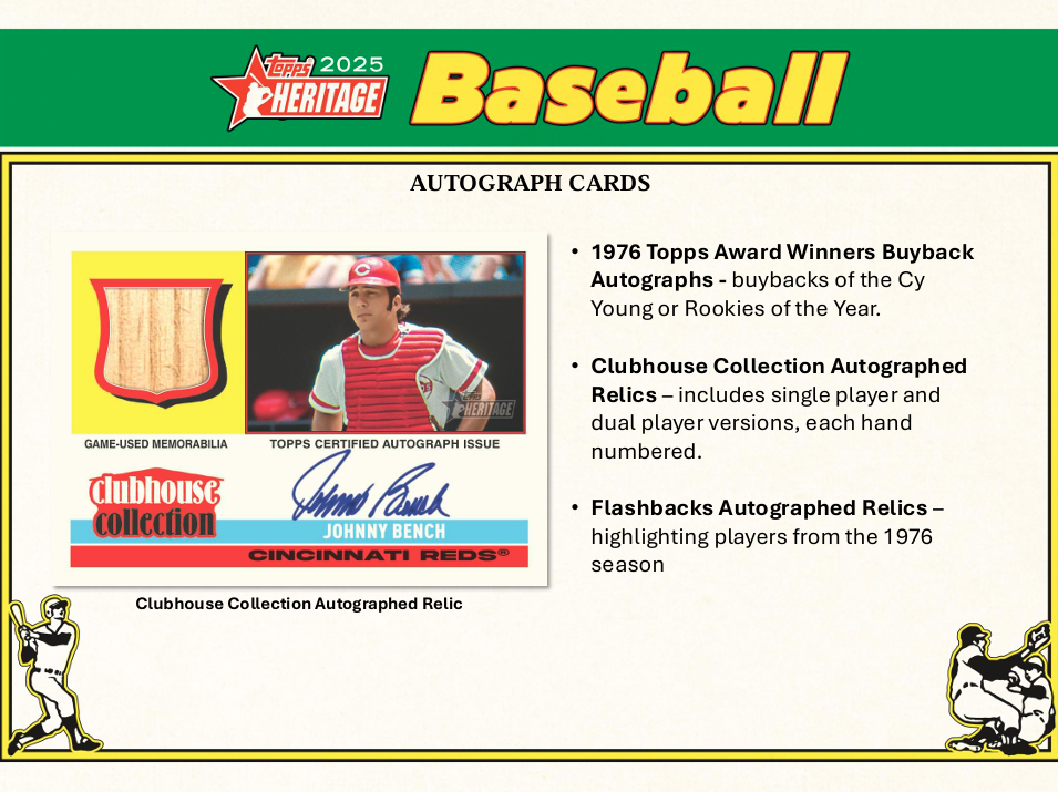 2025 Topps Heritage Baseball Value Box