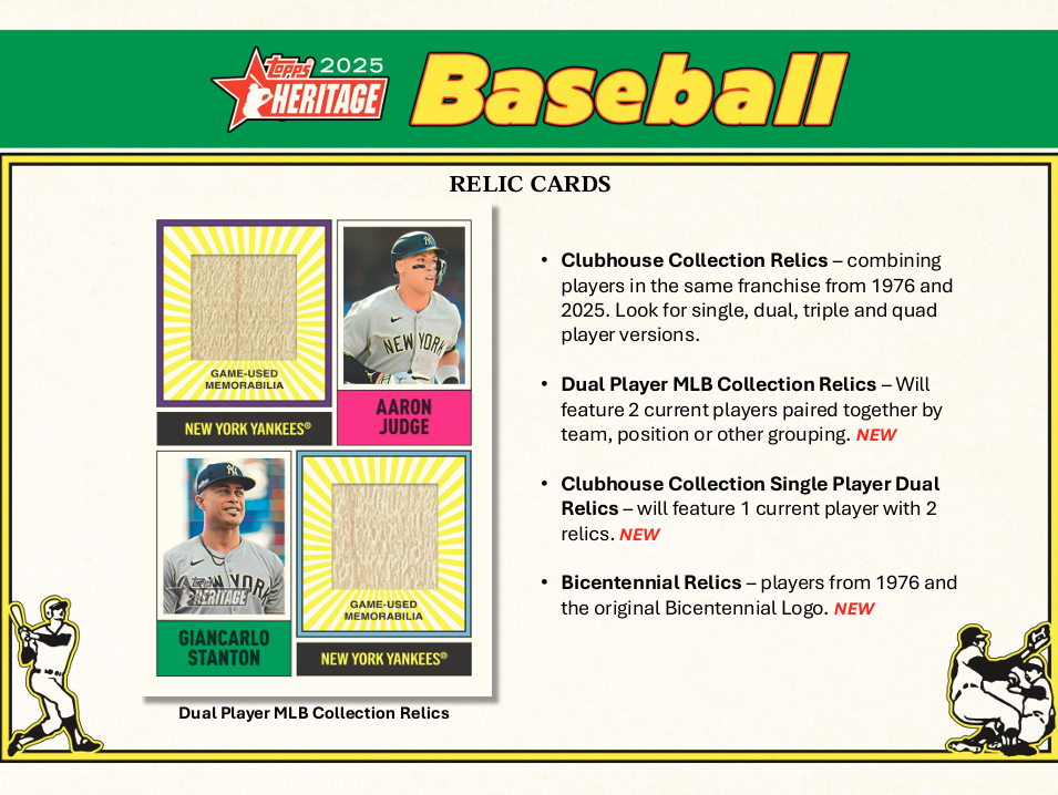 2025 Topps Heritage Baseball Value Box
