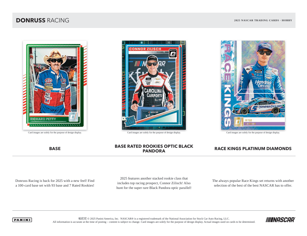 2025 Panini Donruss Racing Hobby Box