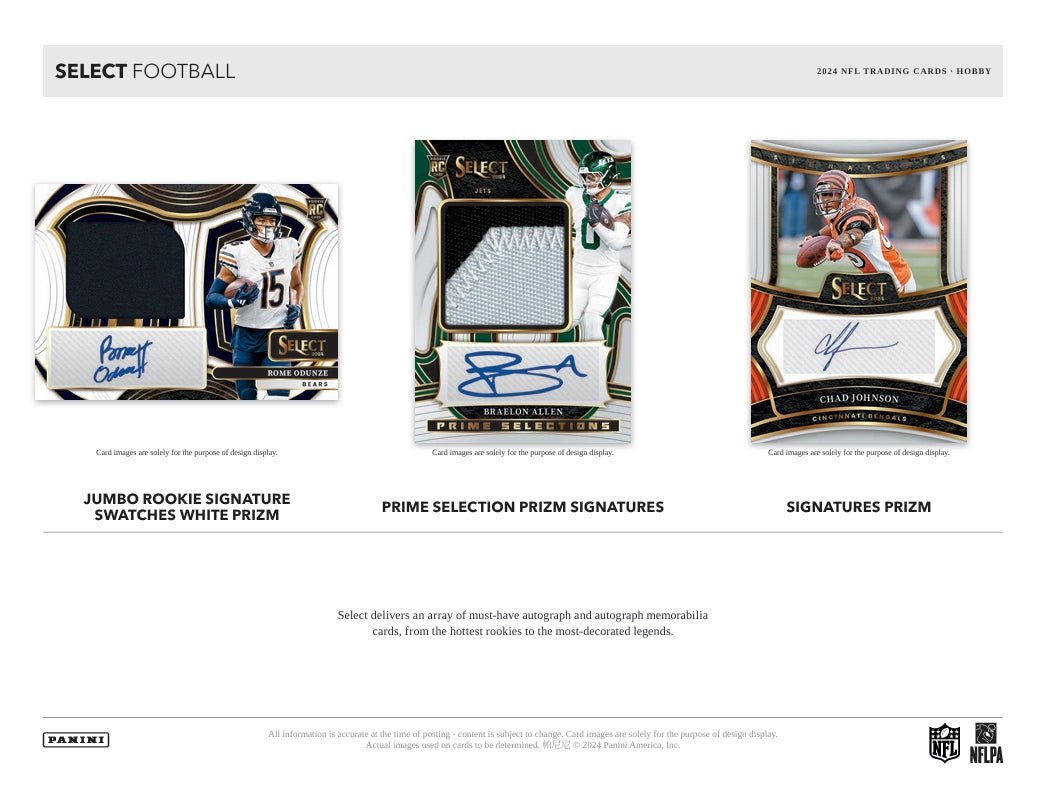 2024 Panini Select Football Hobby Box
