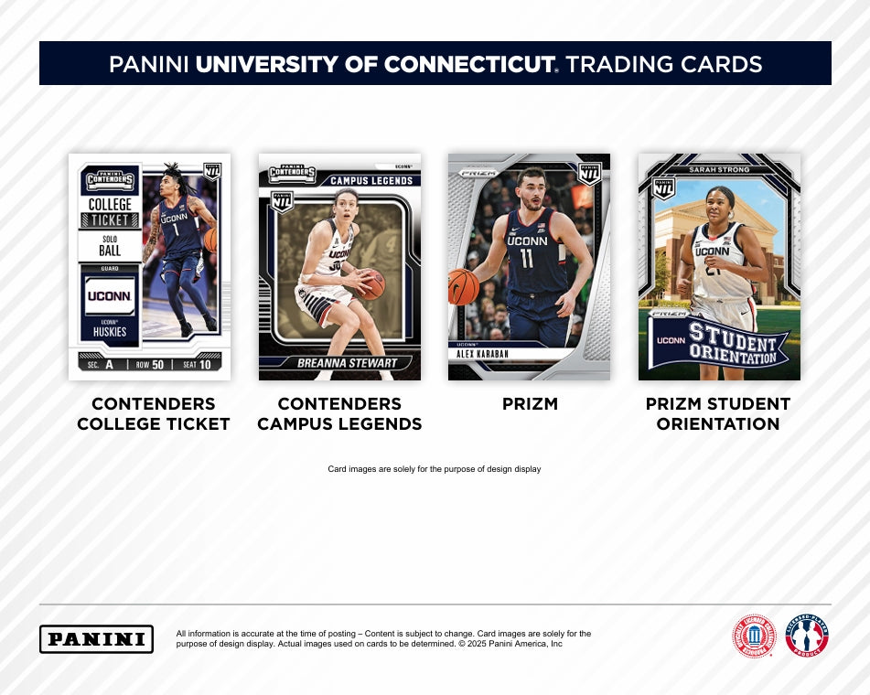 2025 Panini University of Connecticut Basketball Hobby Box