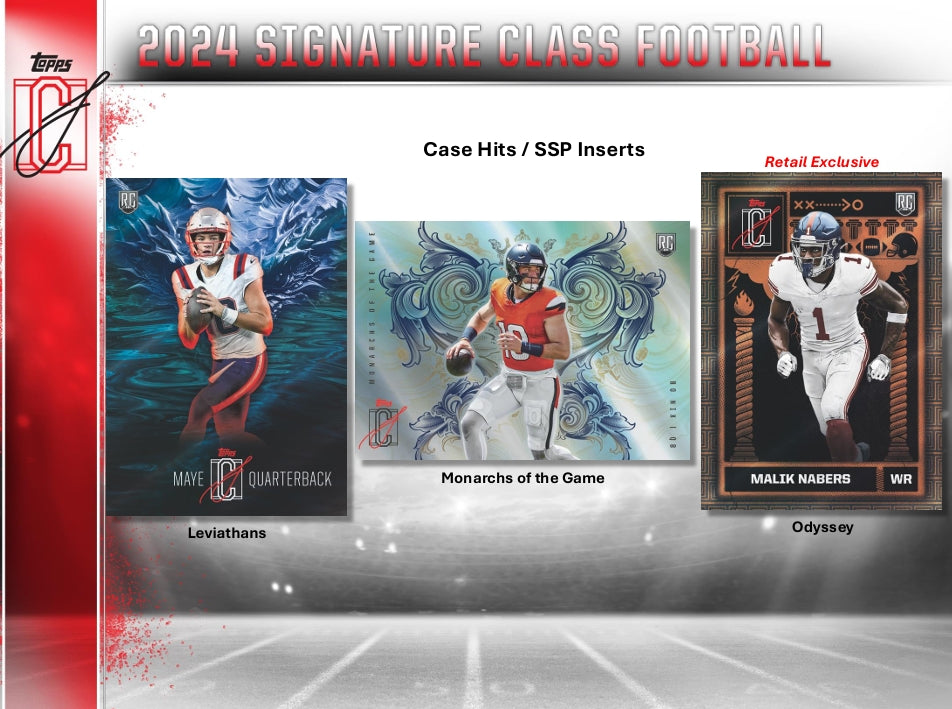 2024 Topps Signature Class Football Mega Box