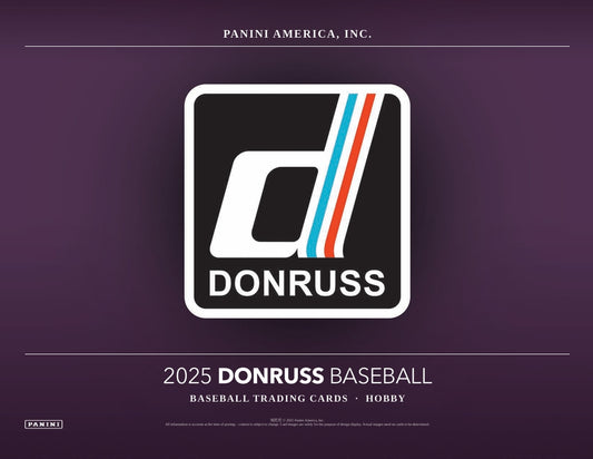 2025 Panini Donruss Baseball Hobby Box