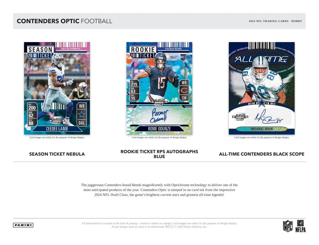 2024 Panini Contenders Optic Football Hobby Box