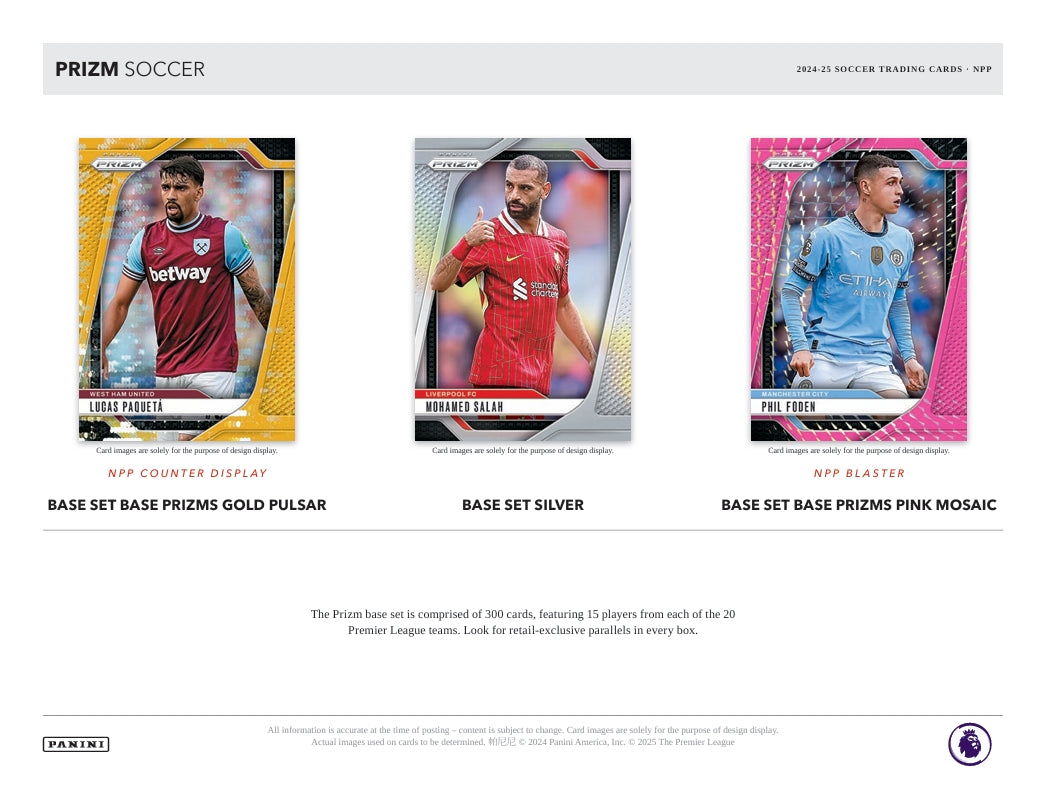 2024-25 Panini Prizm Premier League Soccer Blaster Box