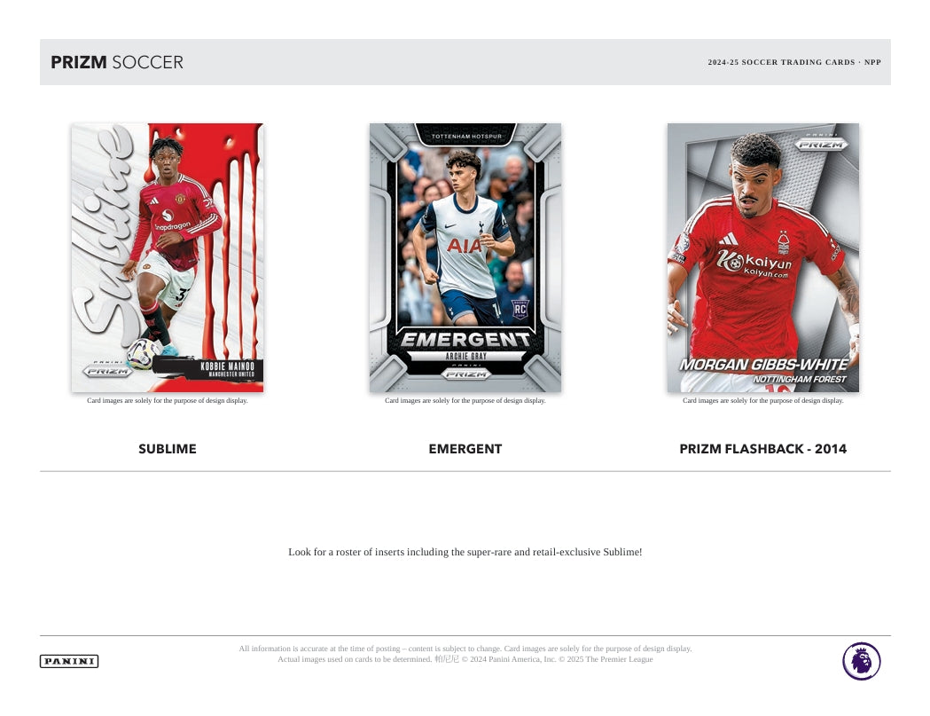2024-25 Panini Prizm Premier League Soccer Blaster Box