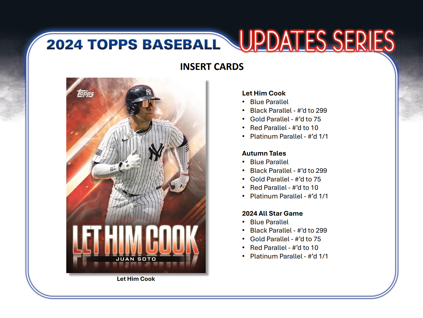 2024 Topps Update Baseball Hobby Box