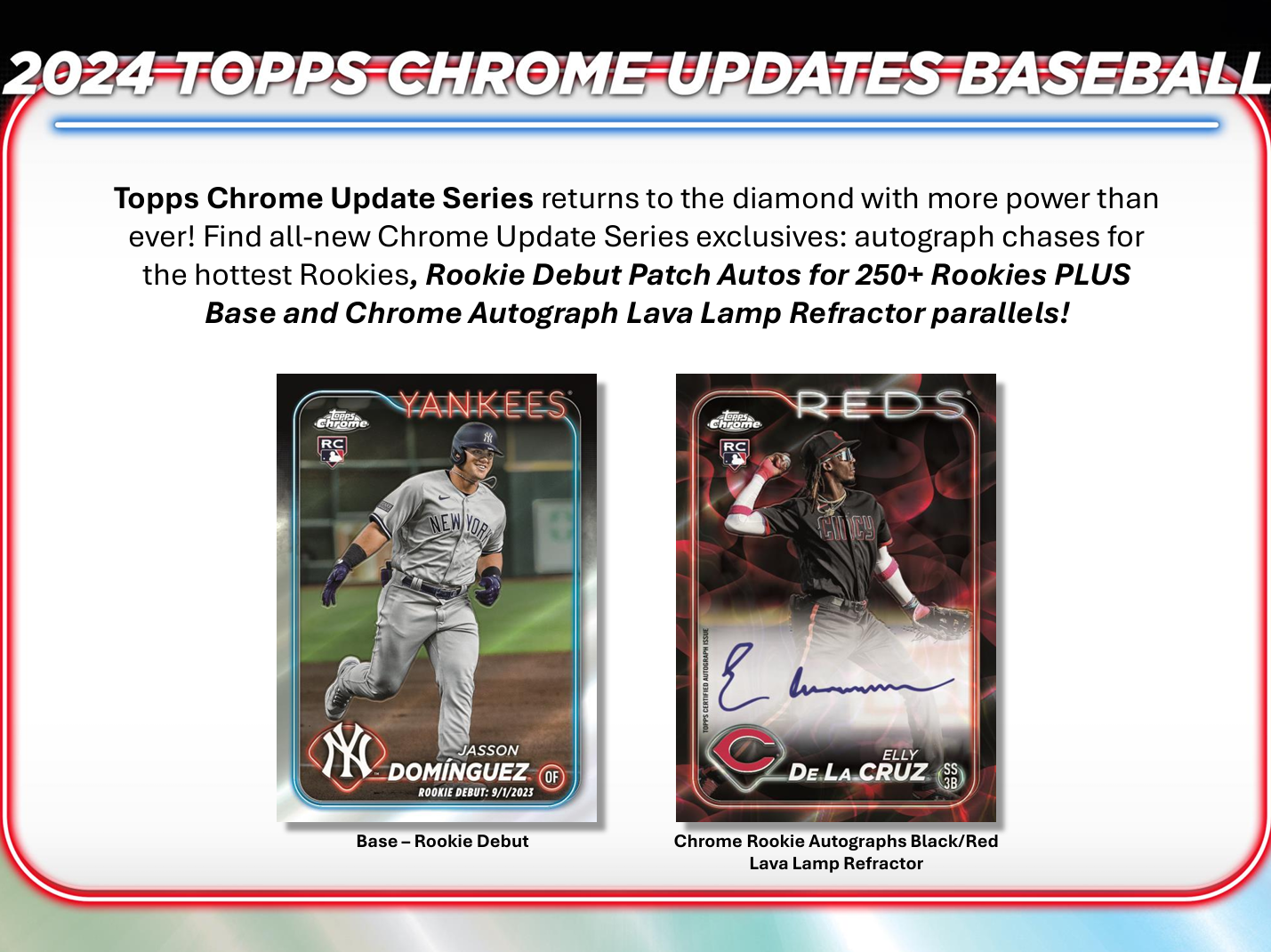 2024 Topps Chrome Update Baseball Hobby Box