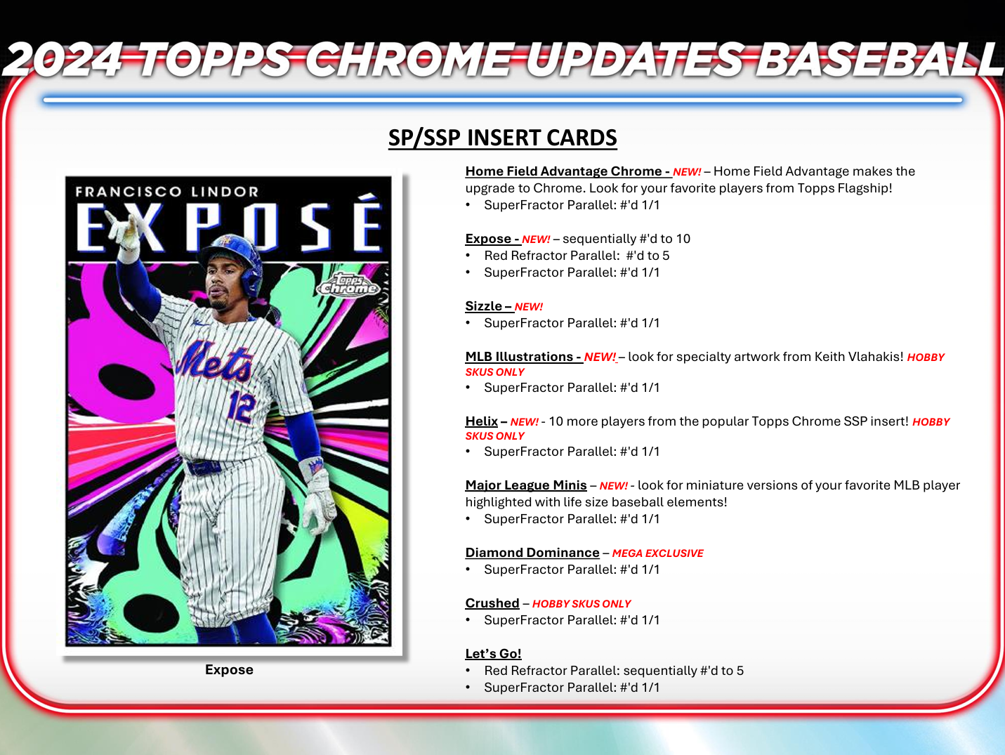 2024 Topps Chrome Update Baseball Jumbo Box