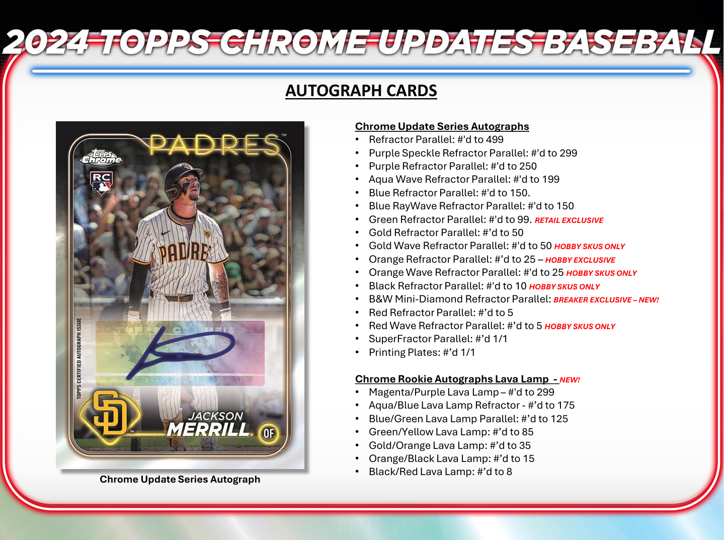 2024 Topps Chrome Update Baseball Mega Box