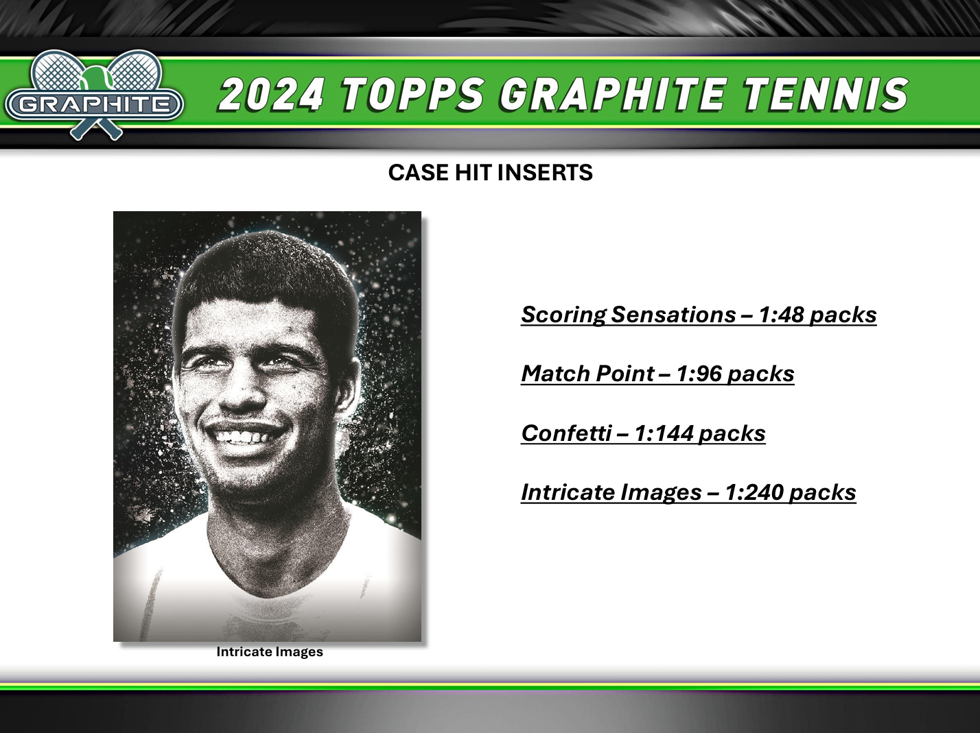 2024 Topps Graphite Tennis Hobby Box