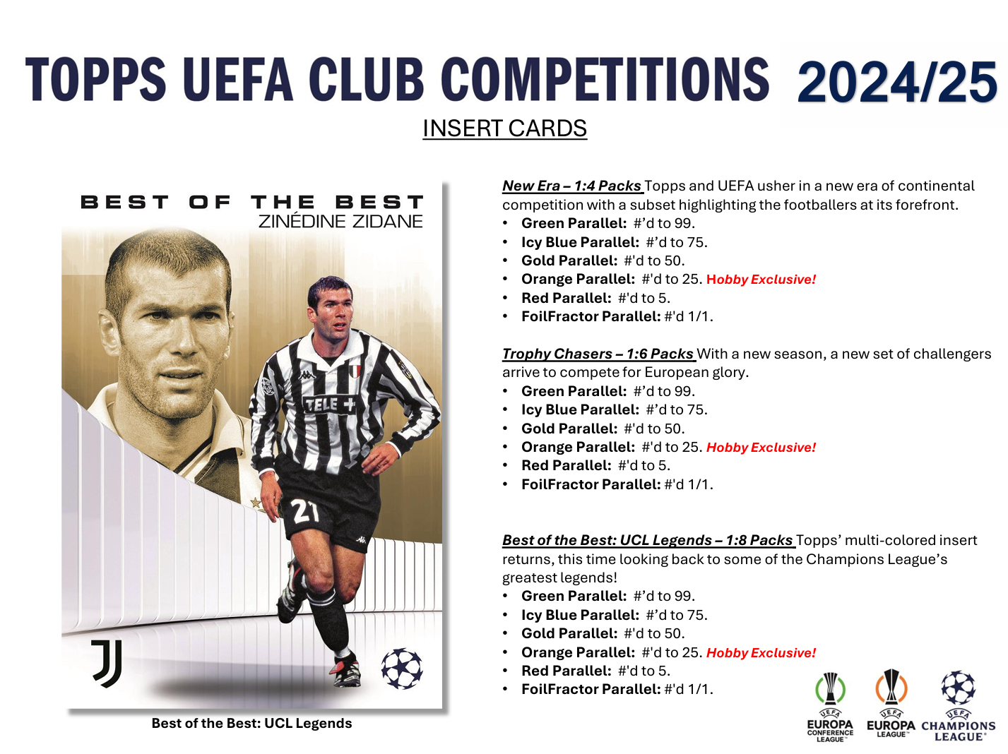 2024-25 Topps UEFA Club Competitions Soccer Hobby Box