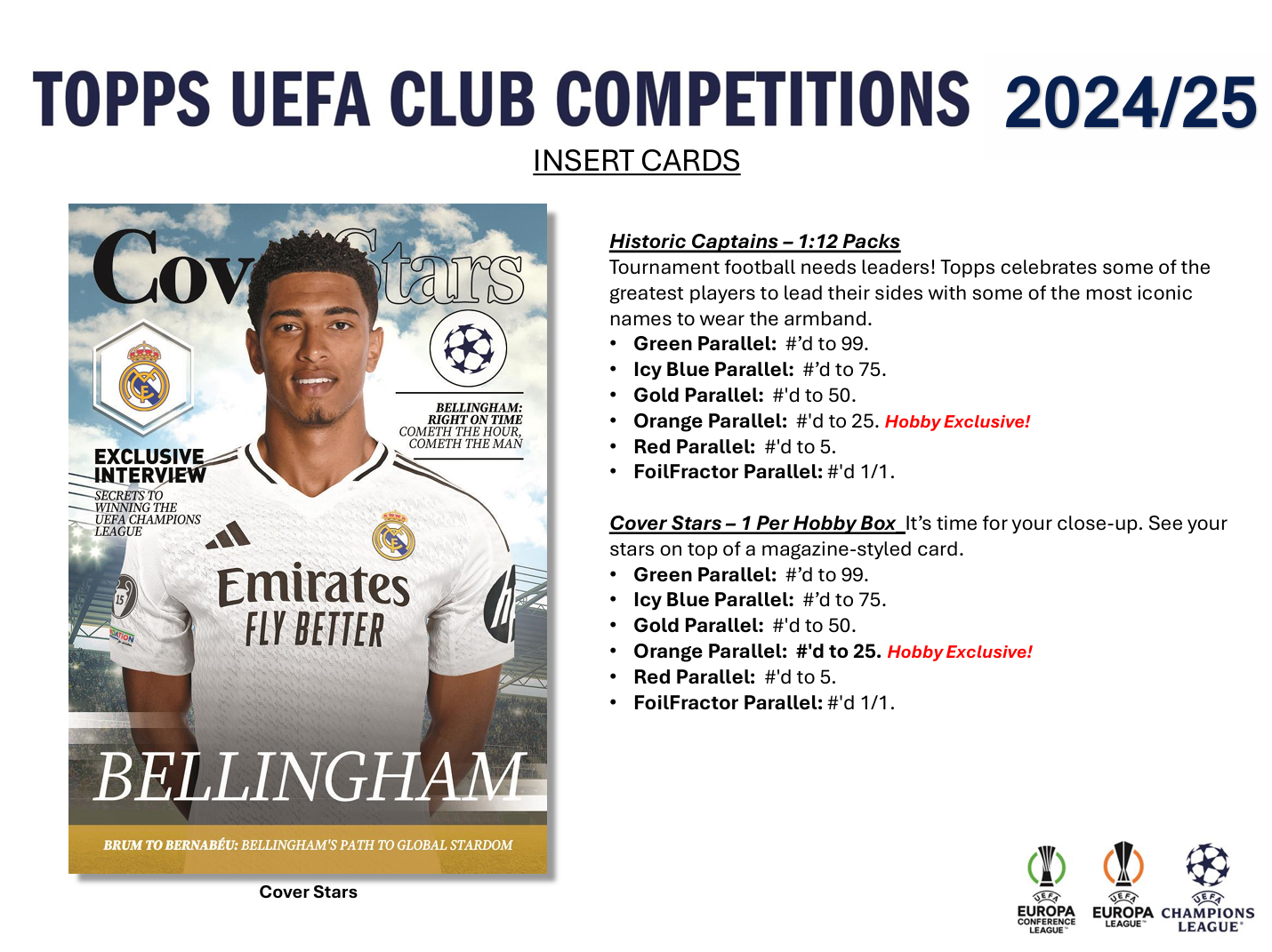 2024-25 Topps UEFA Club Competitions Soccer Hobby Box