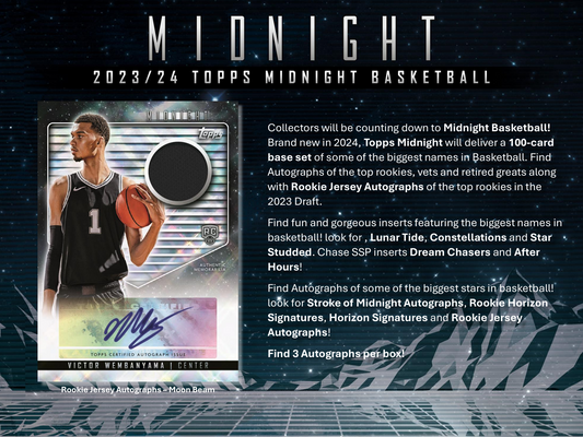 Topps Midnight Basketball Hobby