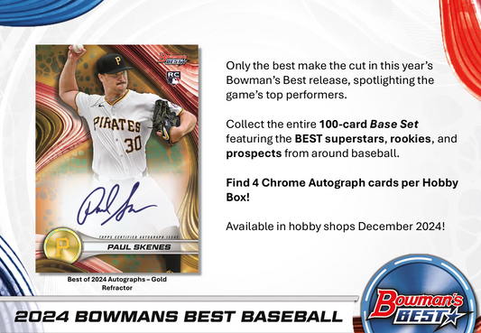 2024 Bowman's Best Baseball Hobby Box
