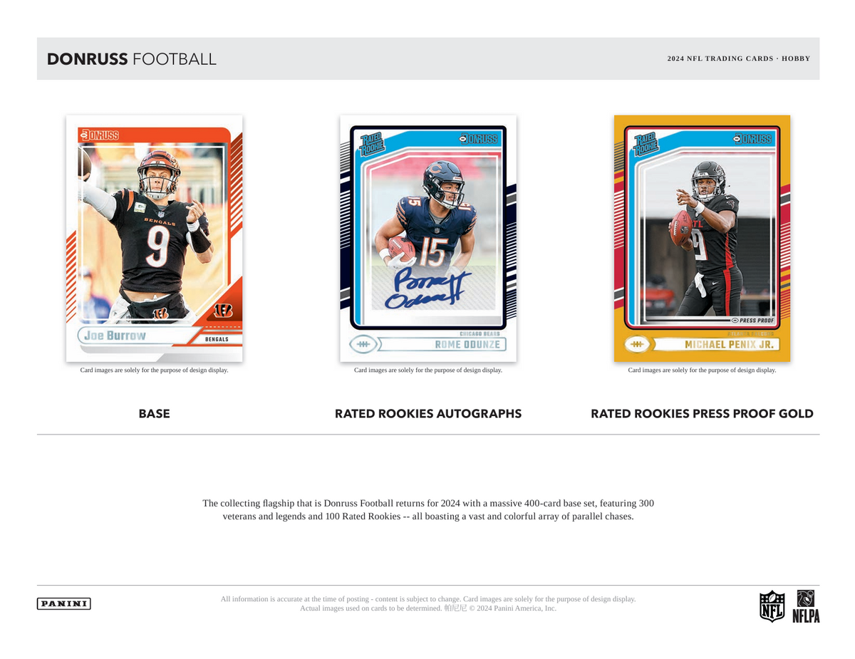 2024 Panini Donruss Football
