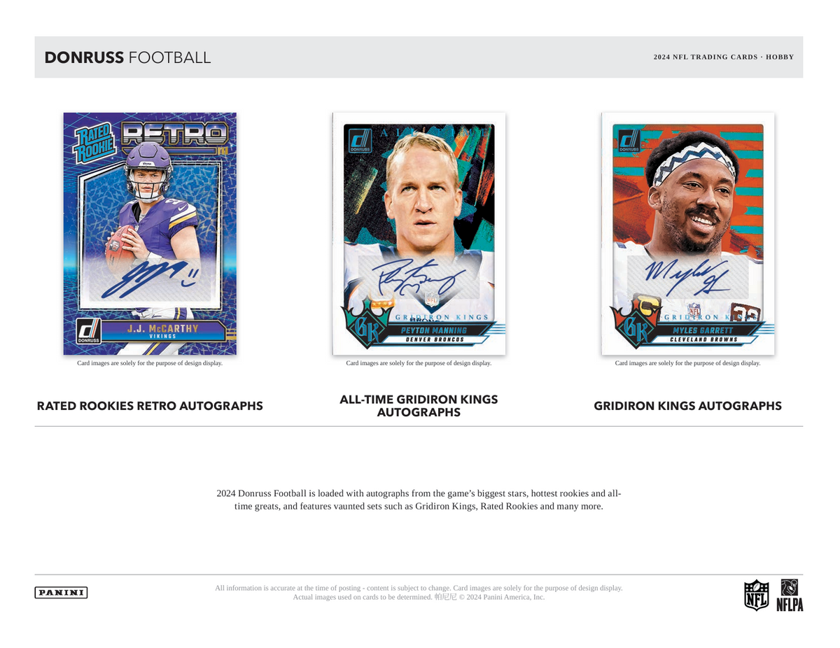 2024 Panini Donruss Football