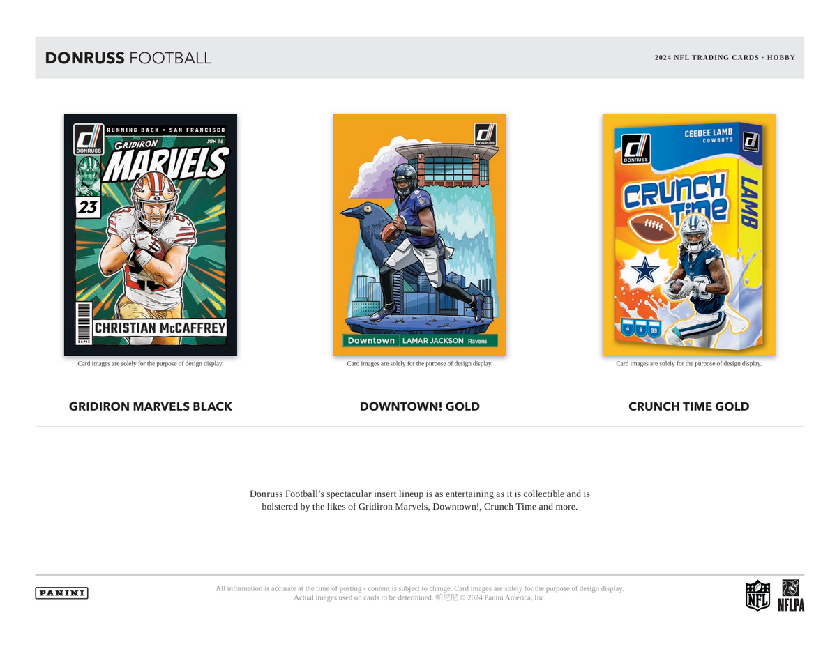 2024 Panini Donruss Football