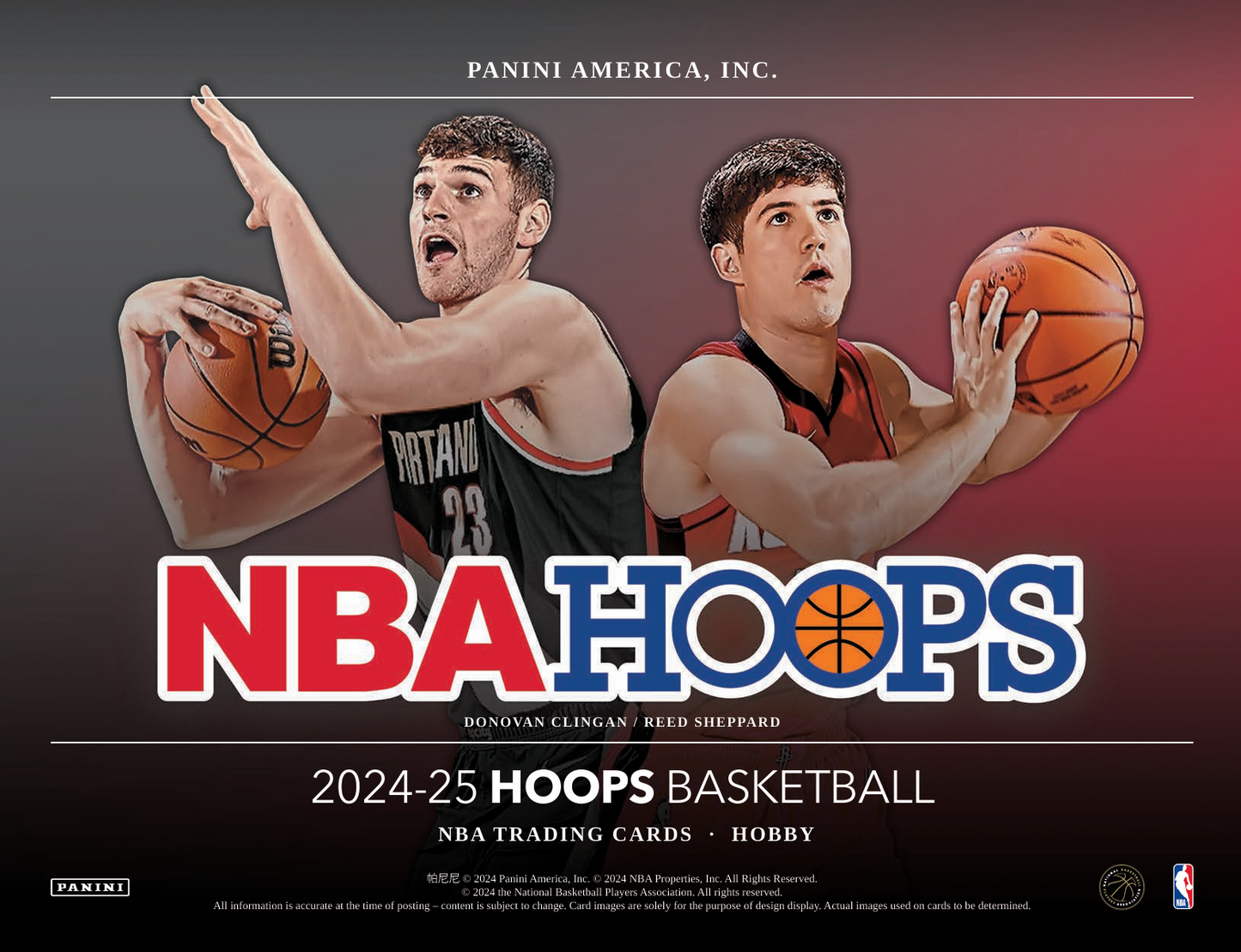 2024-25 Panini Hoops Basketball Hobby