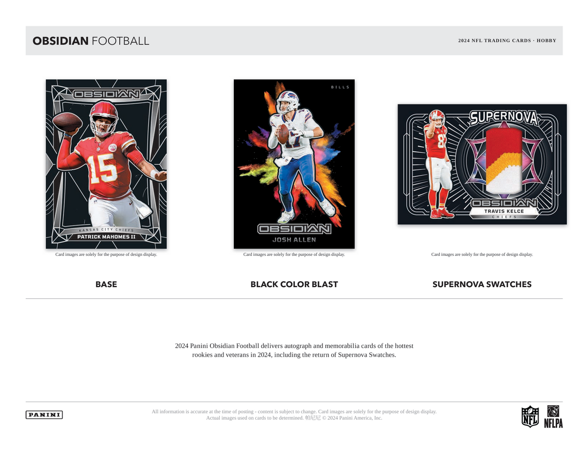 2024 Panini Obsidian Football Hobby Box