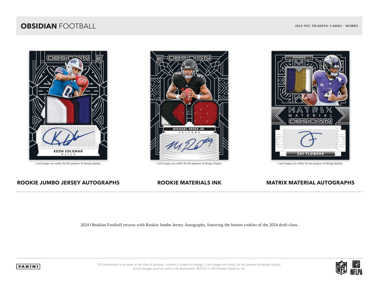 2024 Panini Obsidian Football Hobby Box