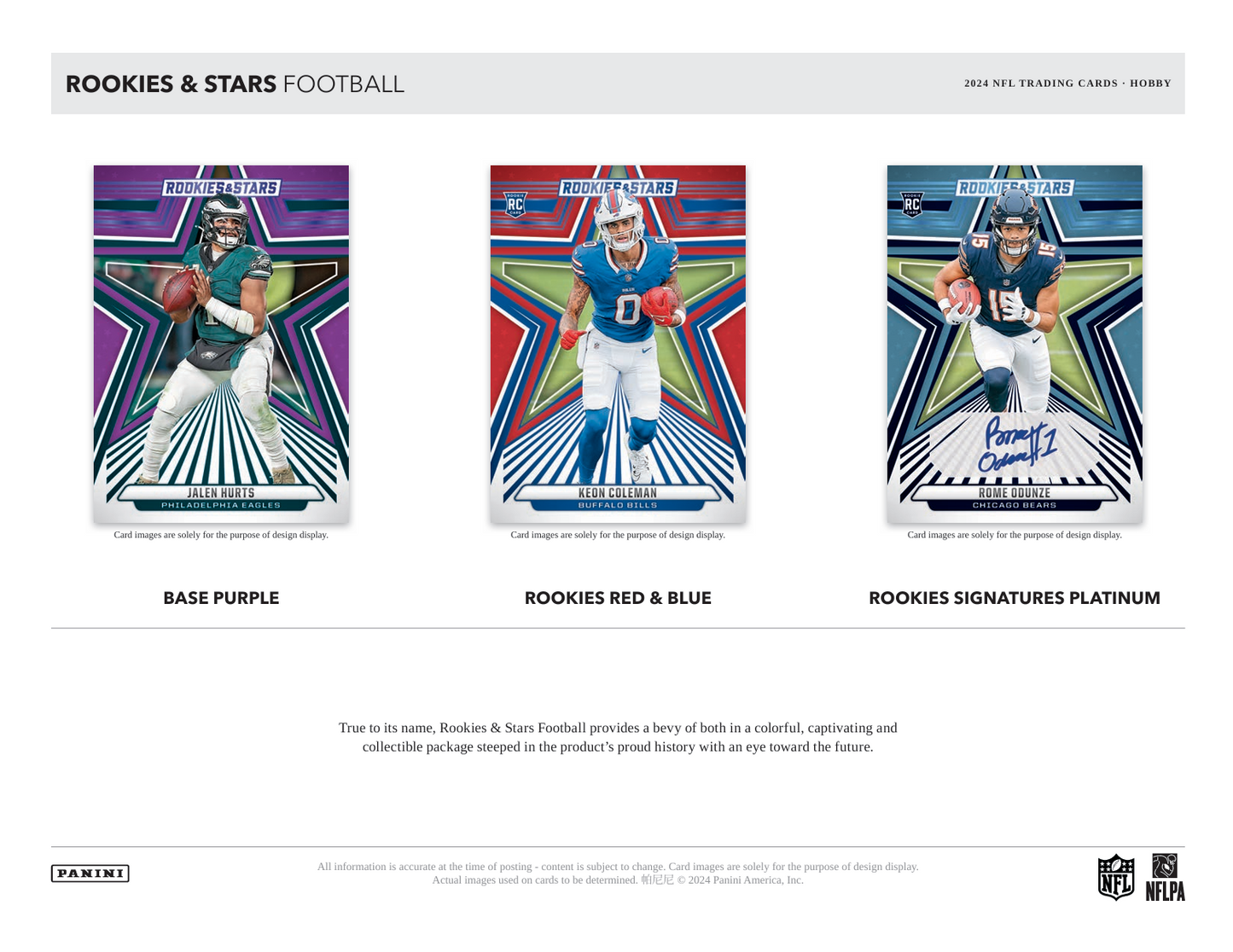 2024 Panini Rookies & Stars Football Hobby Box