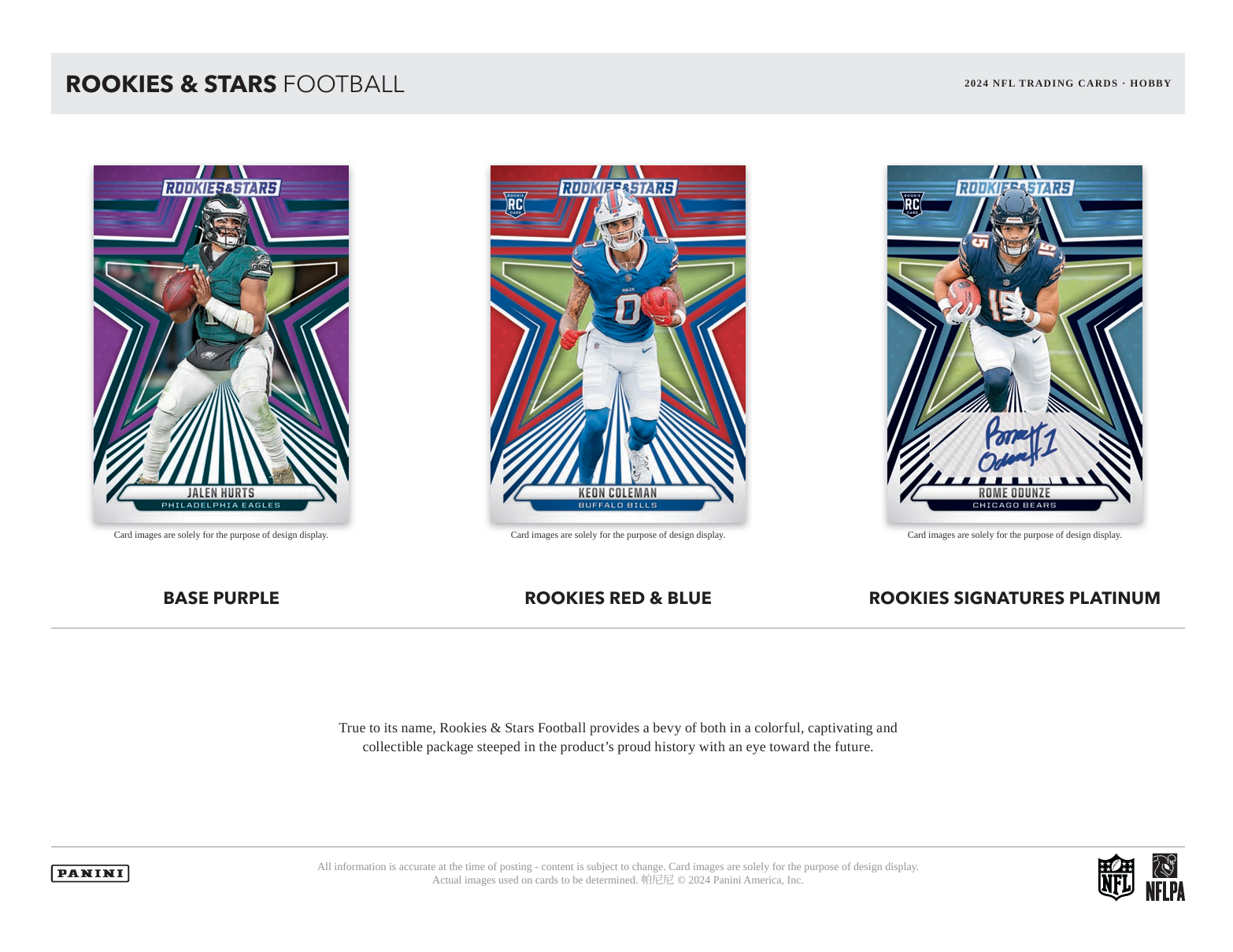 2024 Panini Rookies & Stars Football Hobby Box