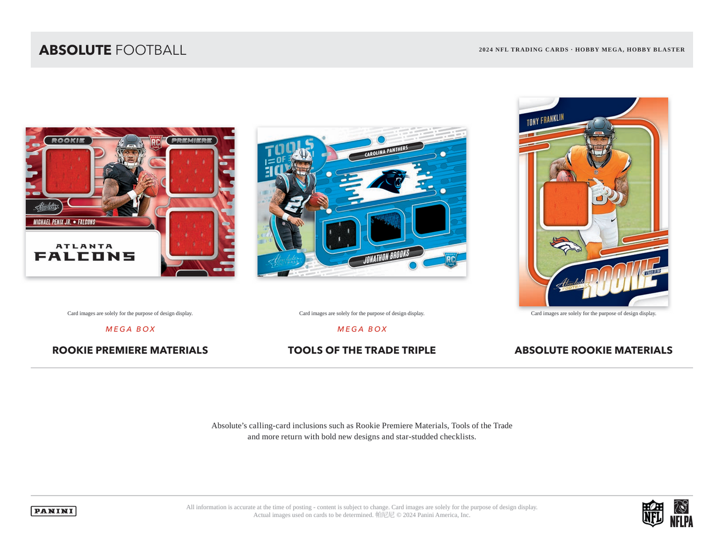 2024 Panini Absolute Football