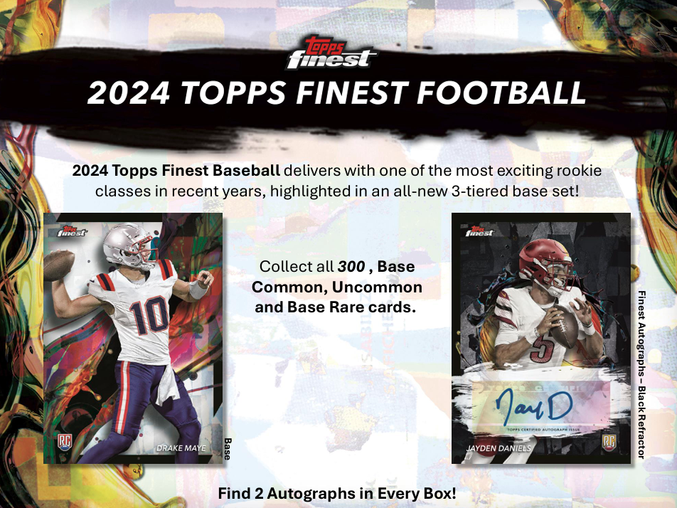 2024 Topps Finest Football Hobby Box