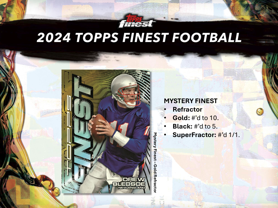 2024 Topps Finest Football Hobby Box