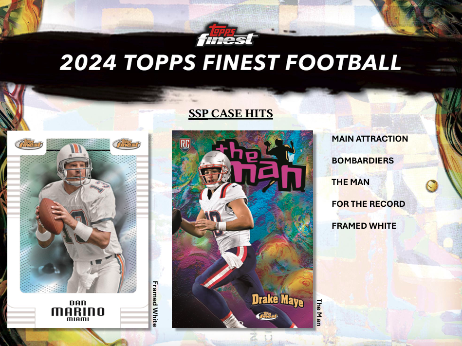 2024 Topps Finest Football Hobby Box