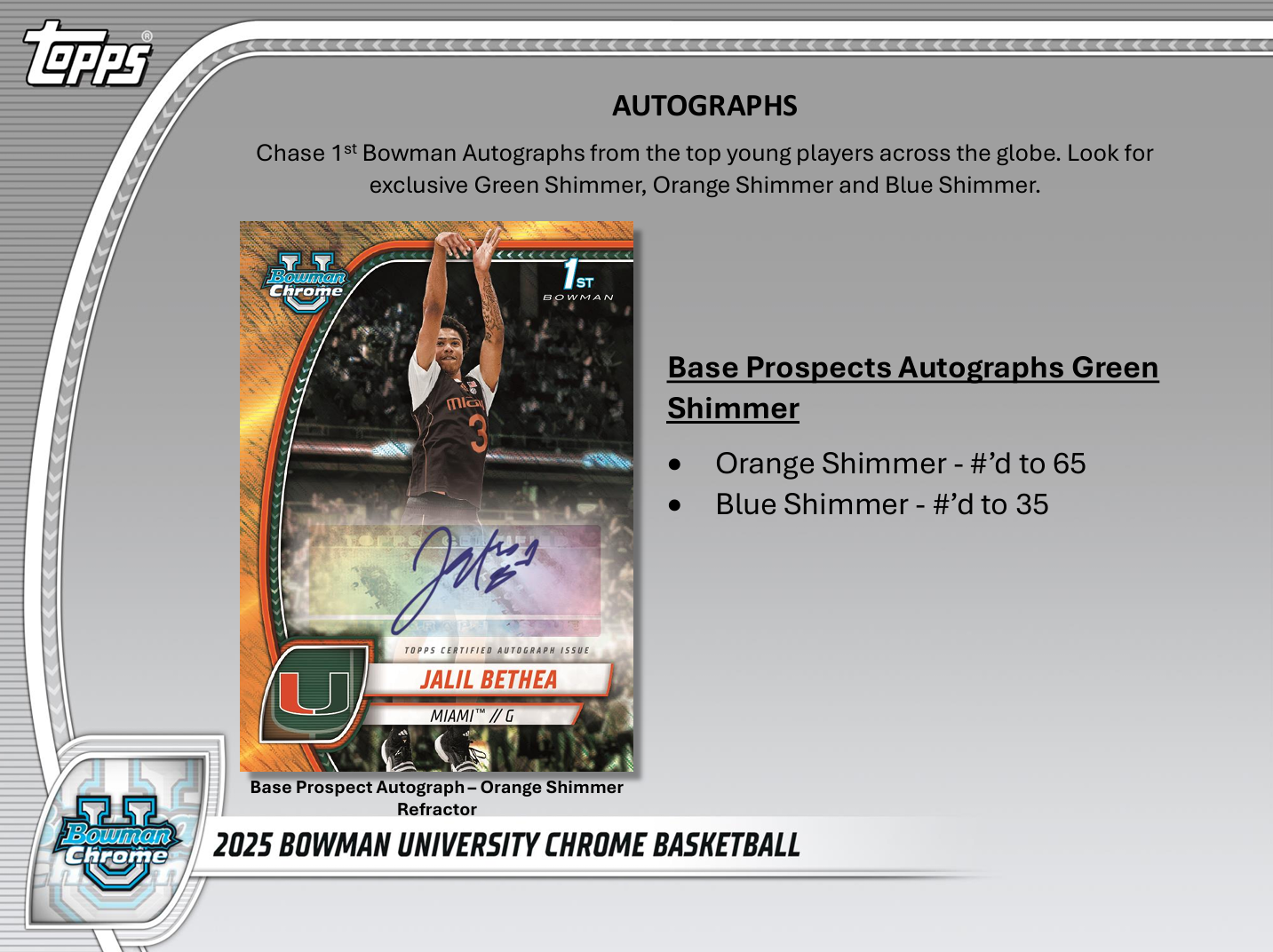 2024-25 Bowman University Chrome Basketball Mega Box