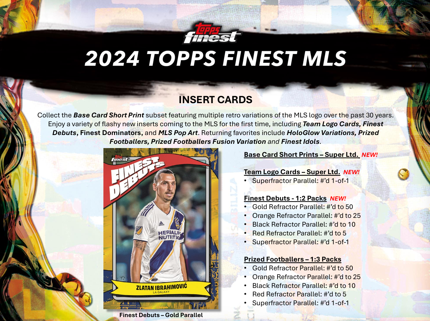 2024 Topps Finest MLS Soccer Hobby Box